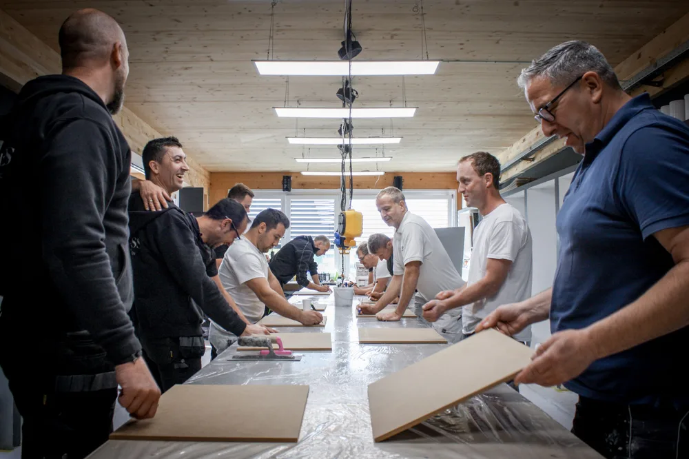 Über uns 3 Wand- und Bodenseminare bei Arti Decorative